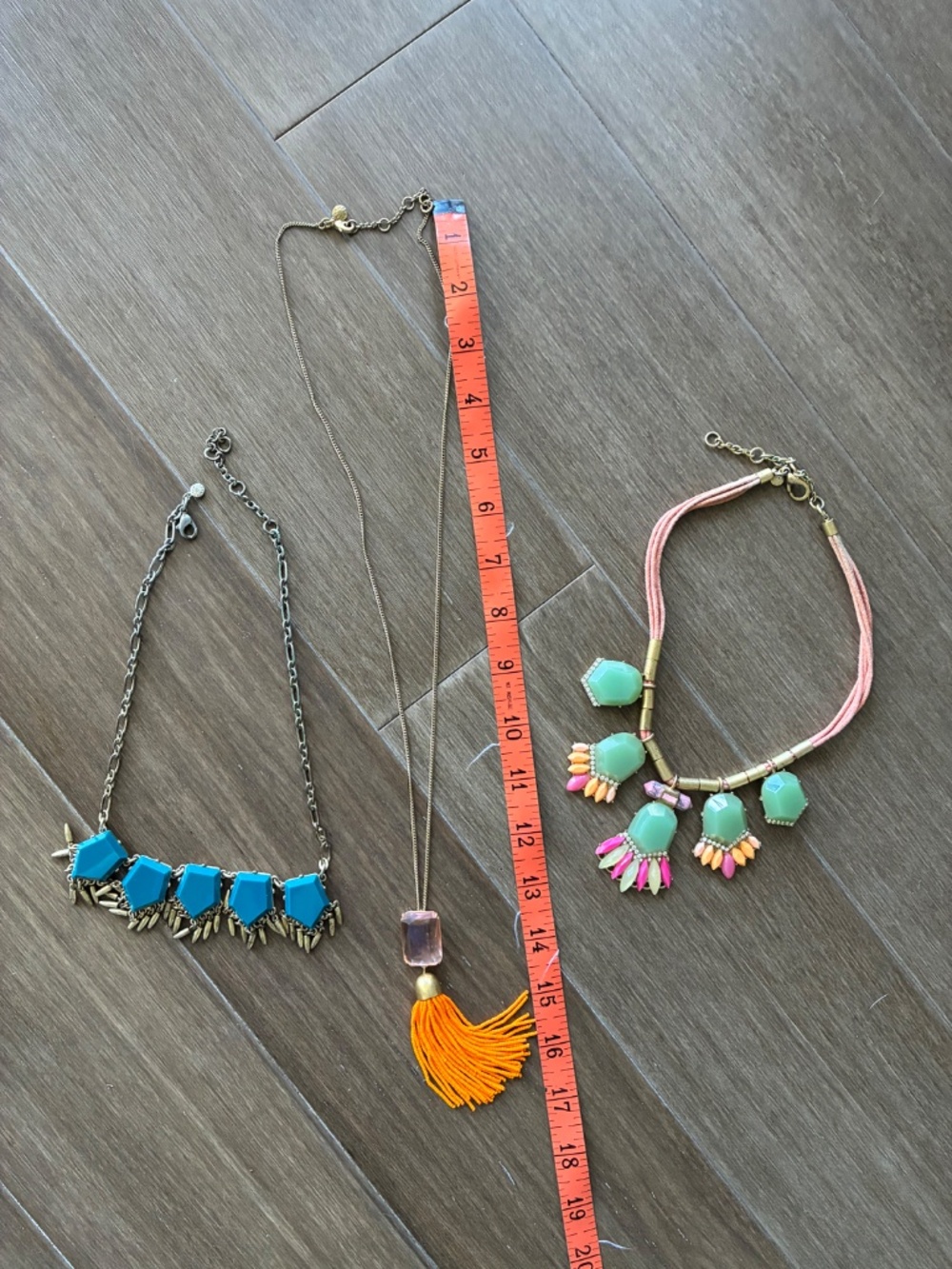 J. Crew statement necklace jewelry bundle of 3 necklaces - Picture 5 of 10
